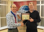 Dave MacNaughter presented with DTM award by David Beecroft, President NNSC
